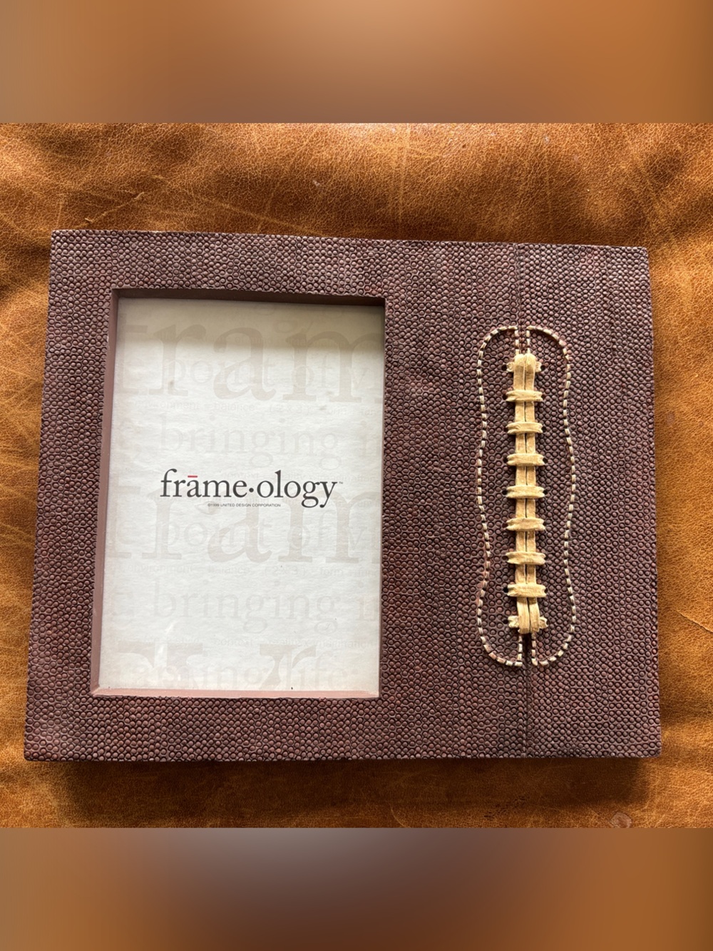 Vintage frame•ology Football Picture Frame